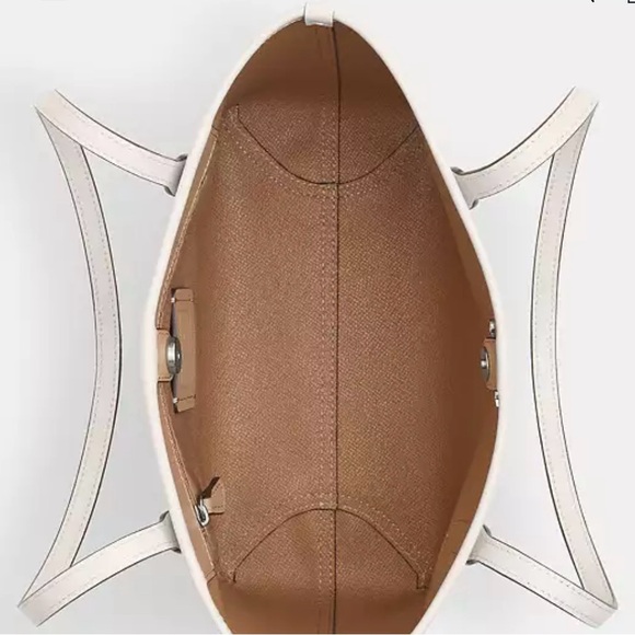 Coach Small City Tote With Snail Print - Picture 5 of 6